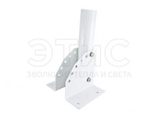 Кронштейн настенный регулируемый угол наклона диаметр трубы 60мм белый Кронштейн настенный регулируемый угол наклона диаметр трубы 60мм белый